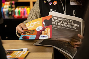 Publicidad en Kioscos: Supermercados Aldi