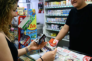 Publicidad en Kioscos: Caf� Fortaleza