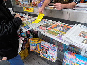 Publicidad en Kioscos: Supermercados BM